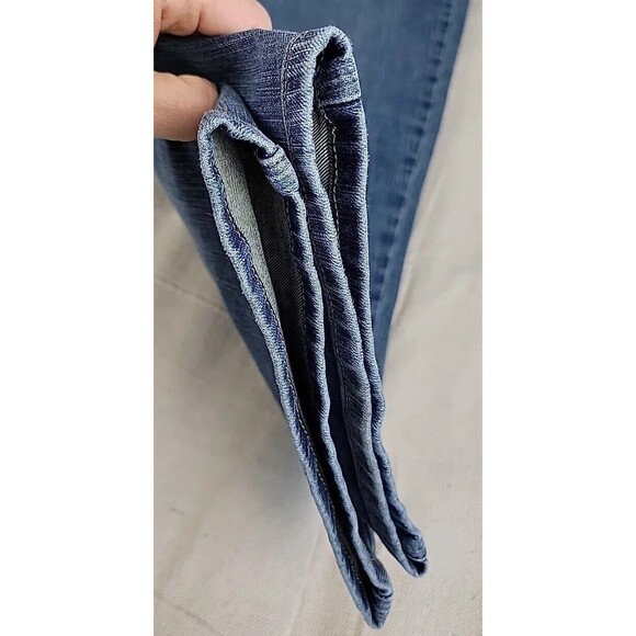 Soft Surroundinsg Jeans Womens 24 48x29 High Rise Boot Spangle Blue Stretch - Picture 5 of 16